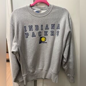 Indiana Pacers Crewneck Sweatshirt Sz M NBA